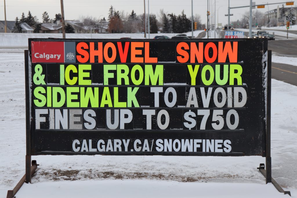 City of Calgary Snow Bylaws – The Facts