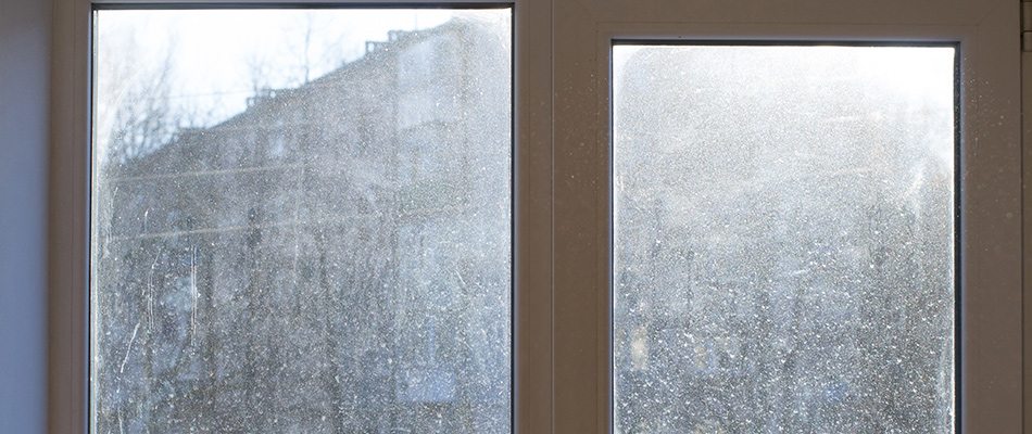 content dirty window causing unsightly appearance