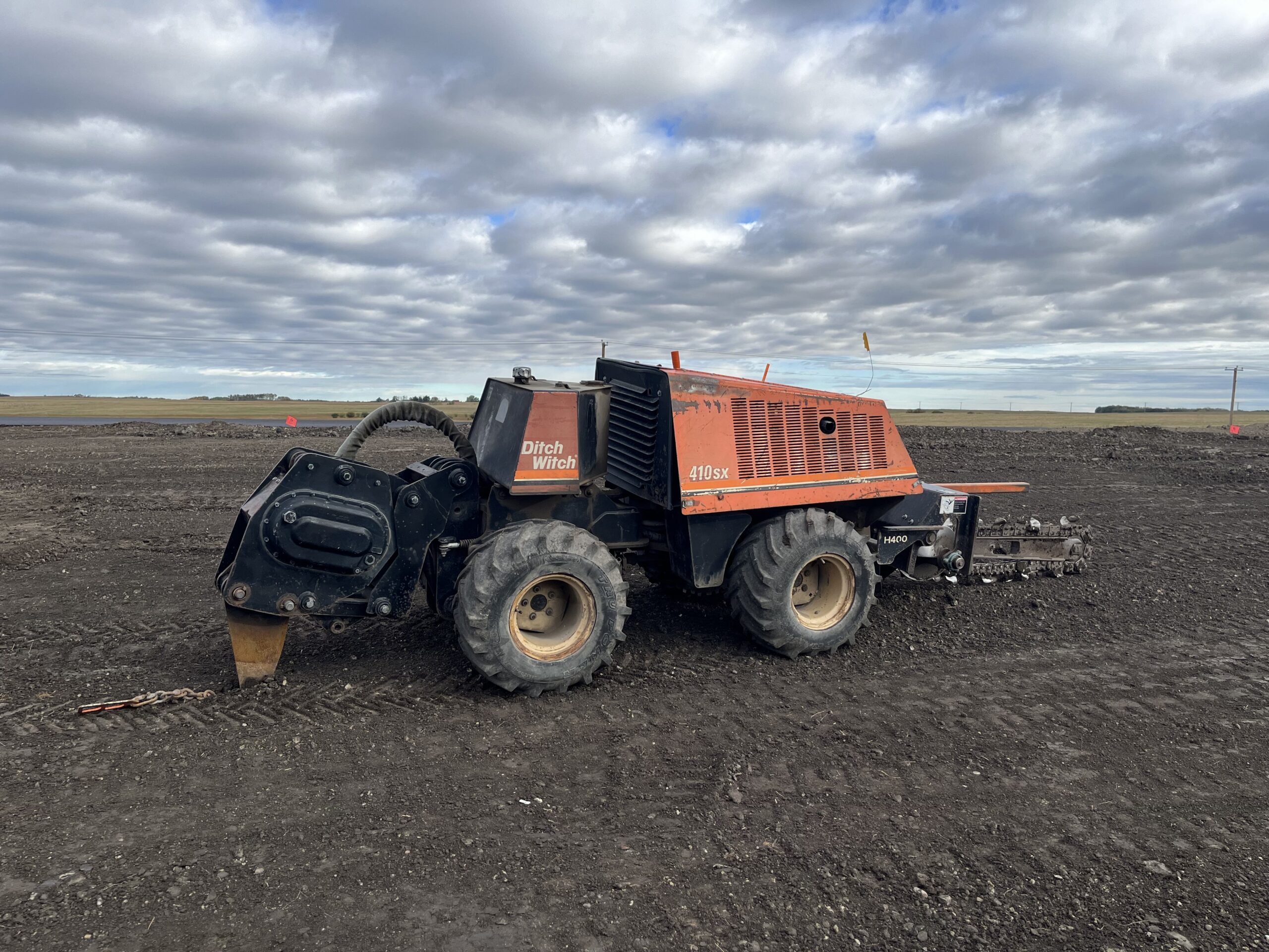Ditch Witch 410SX Built for Efficiency on Larger Jobs